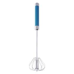 stainless steel manual semi-automatic egg beater for home use