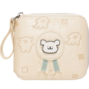 
TOUTOU line puppy peripheral wallet, thin, compact card holder, coin purse, cute birthday gift for women