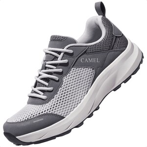 
Camel outdoor casual shoes for men 2026 summer breathable mesh men's shoes comfortable non-slip sports hiking and mountaineering shoes for men