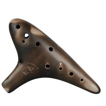 12-hole plain-fired alto elegant ocarina