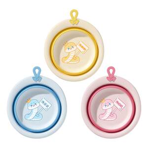 
Tongcan baby washbasin foldable newborn baby special basin for washing buttocks children's small basin three-piece set