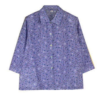 Spring and Autumn Elderly Summer Grandma Suit Long Sleeve Shirt