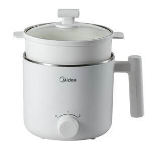 
Midea electric cooker stainless steel 0 coating dormitory small electric cooker multi-functional electric hot pot household small electric cooker
