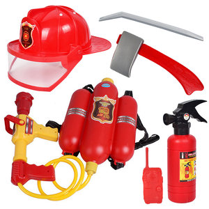 
Water gun toys children's backpack fire water gun set equipment pull-out type large capacity boy playing on the beach water