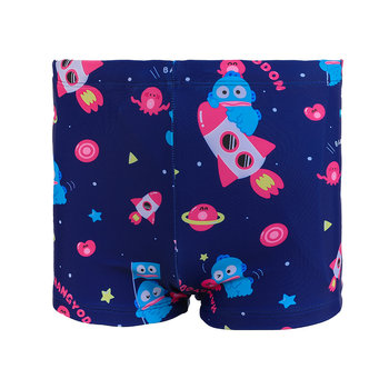 Professional swimming training for boys' corner swim trunks