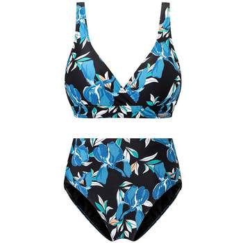 AXESEA Bikini Set Split Swimsuit Vacation Women