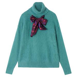 
Winter 2025 Outlets Authentic High-end AF Series Soft and Waxy Pullover Top Slightly Stretchy and Comfortable Sweater for Women