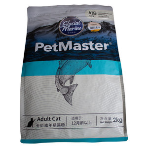 Pemumste Glacier series full -priced cat food 2kg British short blue cat hairball full -price adult cat main food
