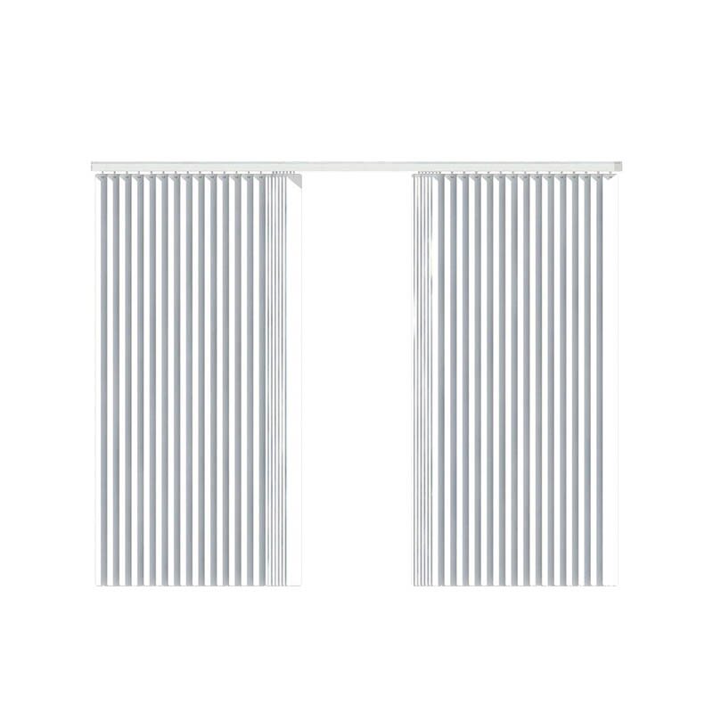 Pxzybd Stores Verticaux Blancs,Stores À Bandes Verticales pour Portes Fenêtres,Stores Vénitiens Verticaux Occultants,Isolants Thermiques,Respirants,Rideaux À Lamelles,W×H-70x175cm/28x69in