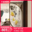 Phong cách Trung Quốc mới vách ngăn lối vào phòng khách lưới tản nhiệt bằng gỗ nguyên khối văn phòng chặn cửa trang trí khách sạn gia đình bình phong
