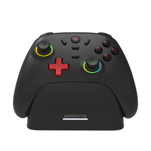 Wukong GC Hall joystick wireless game controller 2.4G Bluetooth connection RGB light ring suitable for three-mode Steam high-performance NS vibration switch2 mobile phone handle XBOX layout