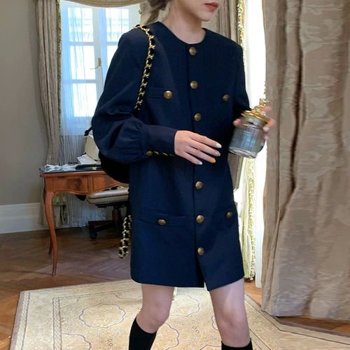 Костюм, осенняя изысканная юбка, платье, в британском стиле, подходит для подростков, коллекция 2023, изысканный стиль, в стиле Шанель