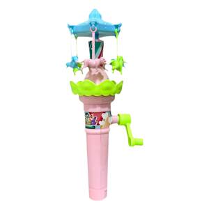 
Hand-cranked carousel, children's educational Ferris wheel, light-emitting windmill, kindergarten graduation gift, toy for the whole class