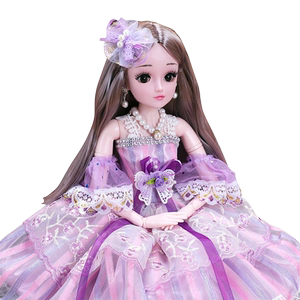 60 cm doll Elsa Elsa 2025 new dress up set toy girl princess doll children's gift