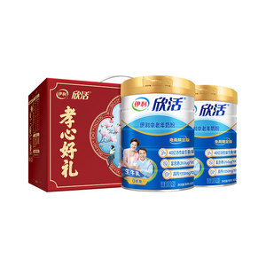 
Yili Xinhuo middle-aged and elderly milk powder high calcium nutritional products adult milk powder gifts for the elderly authentic official flagship store