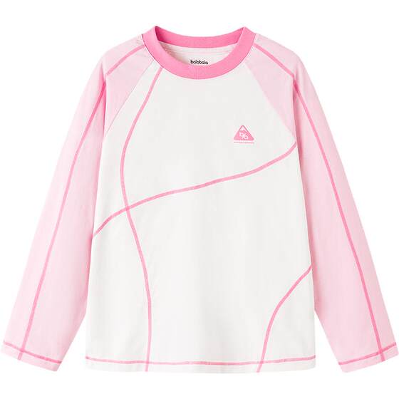 
Balabala children's long-sleeved T-shirt boys 2026 new spring tops girls bottoming shirt outdoor casual T-shirt