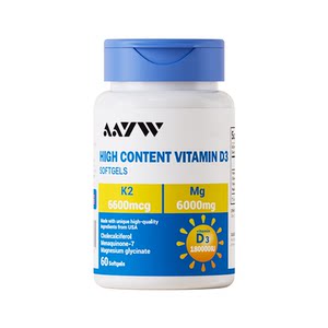 
AAYW Vitamin D3+k2+magnesium 3-in-1 Yiwei Aiwei Vitamin D3000iu Pregnant women and adult d3