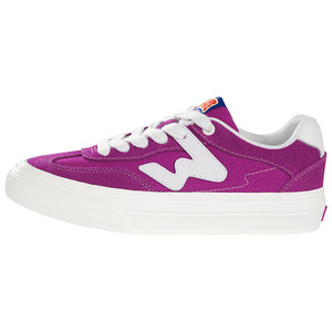 
Stubborn ollieskate purple fur canvas splicing W series casual men and women national trendy skateboard shoes