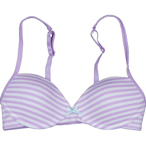 65AA70AA foreign trade girl ultra-thin steel ringless bra women thin cup underwear light gray small flat breasts flat summer
