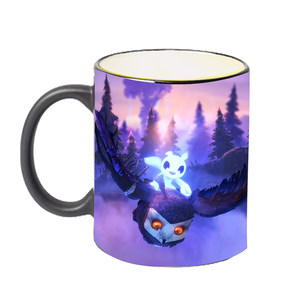 
Ori ori elves and firefly will game peripheral heating color change ceramic mark water cup coffee cup