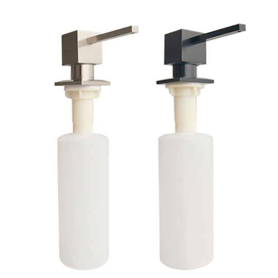 ステンレス製ソープディスペンサー - キッチンシンク用食器用洗剤