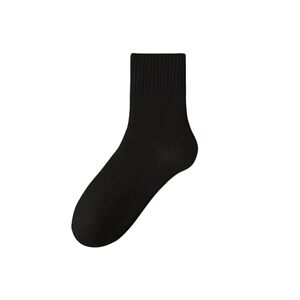 
Thickened socks men's autumn and winter terry socks plus velvet to keep warm and cold-resistant women's mid-calf socks home towel floor socks