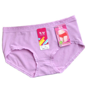 4 free shipping [genuine] Caitian 5088 Ms. Cotton Cotton is breathable, soft, comfortable, low waist flat corner underwear