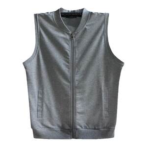 
Men's Spring and Autumn Blouse Cotton Vest Sleeveless Shirt Vest Thin Terry Warm Waistcoat Loose Large Size Plus Size