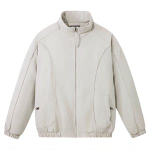 
Guirenniao Men's Cotton Jacket Men's 2026 Winter American Cotton Coat Couple Workwear Cotton Jacket Winter Top