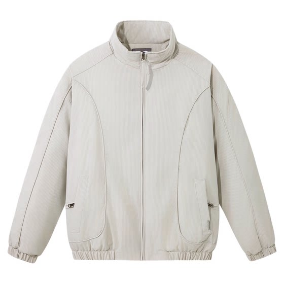 
Guirenniao Men's Cotton Jacket Men's 2026 Winter American Cotton Coat Couple Workwear Cotton Jacket Winter Top