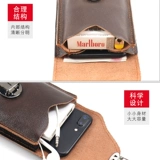 Сумка, модный ремень, универсальный мобильный телефон, из натуральной кожи, 6.5 дюймов, 7 дюймов, городской стиль