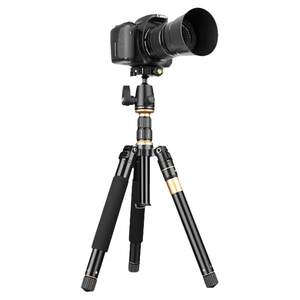 
Lightweight era Q555P convenient camera tripod SLR micro single photography video mobile phone photo live broadcast stand outdoor travel folding lightweight multi-function short tripod gimbal set