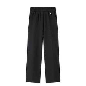 
Mother's woolen pants, spring and autumn velvet thickened trousers, middle-aged and elderly women's clothing, winter high-waisted casual pants, middle-aged women's trousers