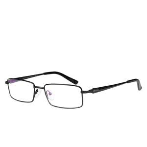 
Pure titanium myopia glasses for men, small face glasses frame, full frame business square frame reading glasses, comfortable spring leg glasses frame