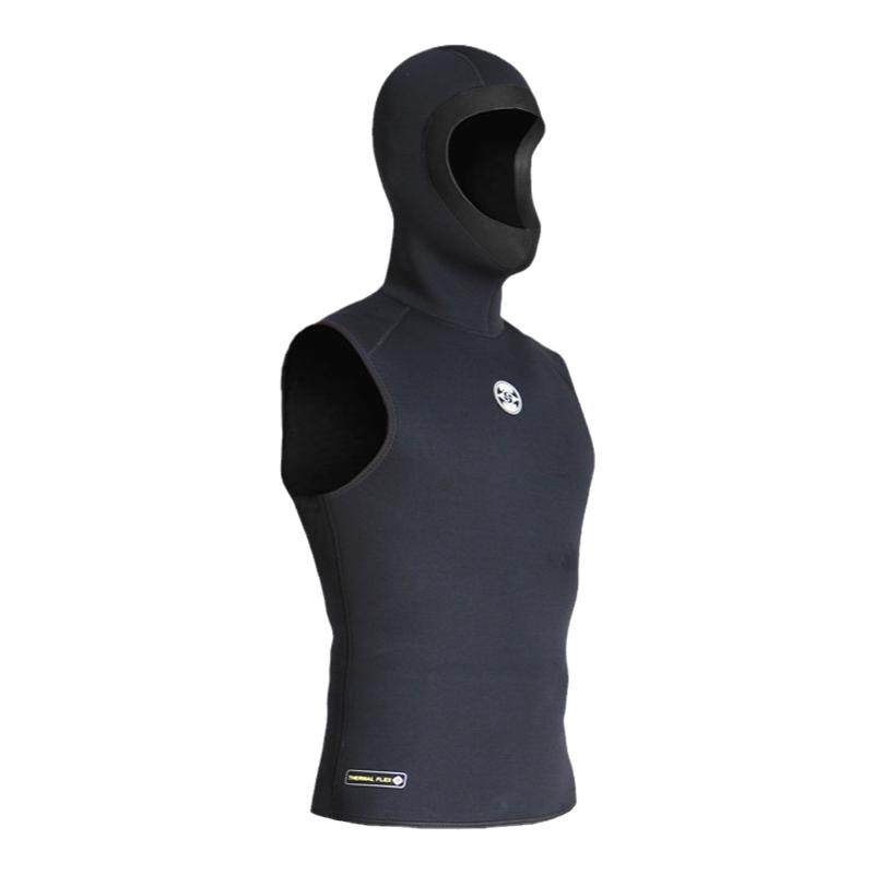 Baoblaze Gilet De Plongée 3 Mm Avec Capuche – Néoprène Et Nylon – Fermeture à Glissière Avant – Pour Snorkeling, Surf, Natation