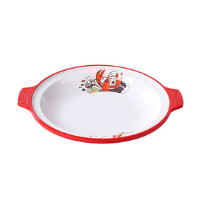
Internet celebrity creative spicy crayfish plate melamine tableware commercial restaurant restaurant braised prawn spicy hot pot plate