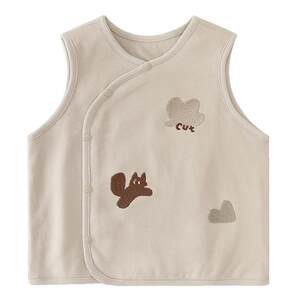 
Children's Vest 2026 New Autumn and Winter Infant Cotton Clothes Boys' Bottoming Vest Female Baby New Year's Clothes