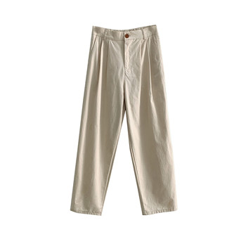 Shin wide -legged workers casual pants female
