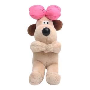 Bow shaped dog car bumper decoration, car turn signal wiper, creative doll decoration, car interior decoration, female