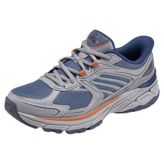 
Skechers flash-on shoes, men's shoes, dad shoes, summer fashionable slip-on casual sports shoes, thick-soled shoes