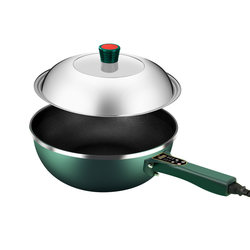 Yixin electric wok slightly oily non-stick pan