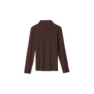 
Yu Shuxin's same style ubras down-containing wool and silk high-neck muscle bottom top warm autumn bottoming shirt