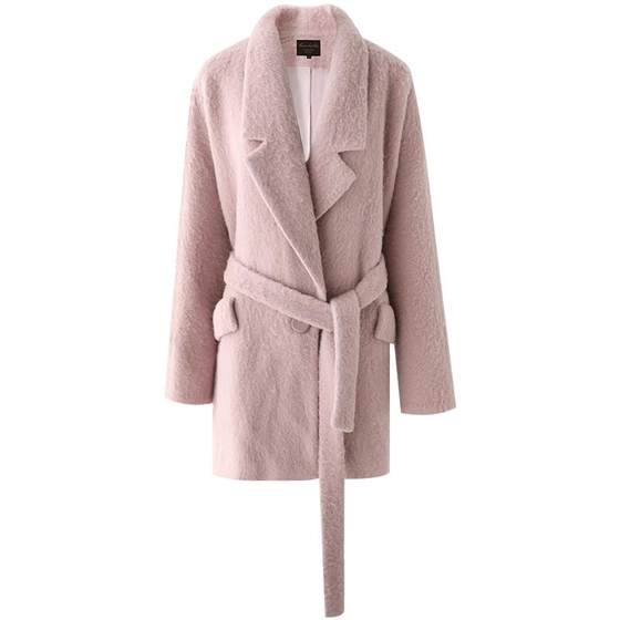 
COCOBELLA temperament wool woolen coat autumn and winter commuting mid-length woolen coat WL3021-2