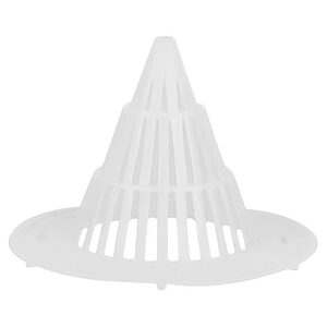 
New flower pot cone volcanic bottom orchid plastic mesh drain succulent roots to prevent root rot