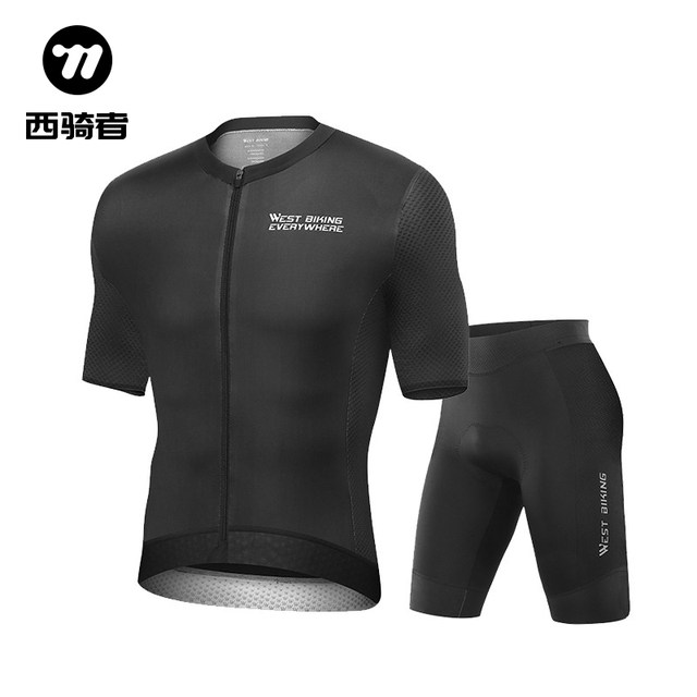 West Rider Cycling Set Summer Men and Women Short Sleeve Top Bicycle ...