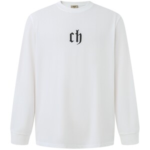 
CHINISM丨Pure cotton long-sleeved T-shirt for men in autumn solid color inner matching couple German velvet bottoming shirt for boys