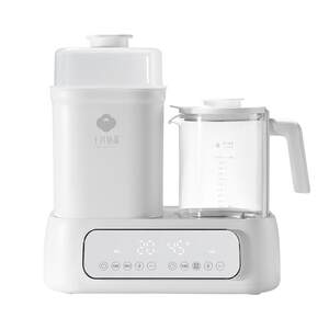 
October crystallization constant temperature kettle baby special milk mixer glass bottle disinfector two-in-one machine with drying