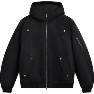 
Li Ning flight jacket men's winter 2025 new couple hooded thick top casual jacket sports cotton jacket women