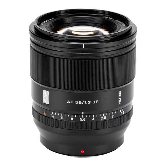 
Weizhuoshi 56mm F1.2 pro large aperture fixed focus portrait micro single camera lens 56f1.2 suitable for XF/E port