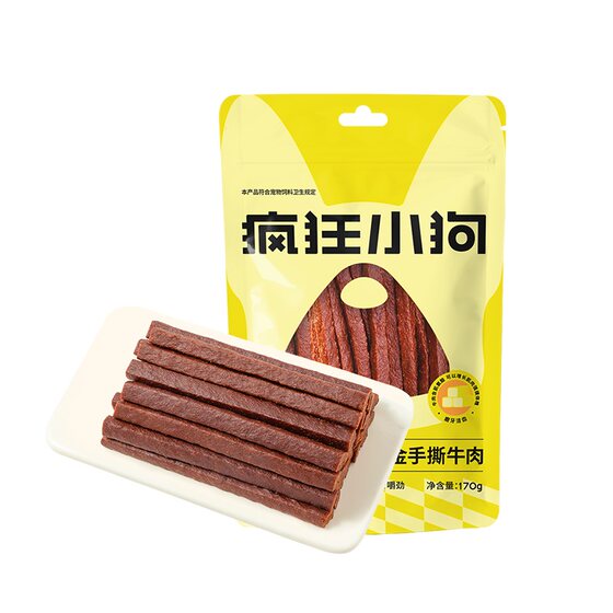 Crazy puppy snacks small dog beef beef duck meat chicken jerky jerky
